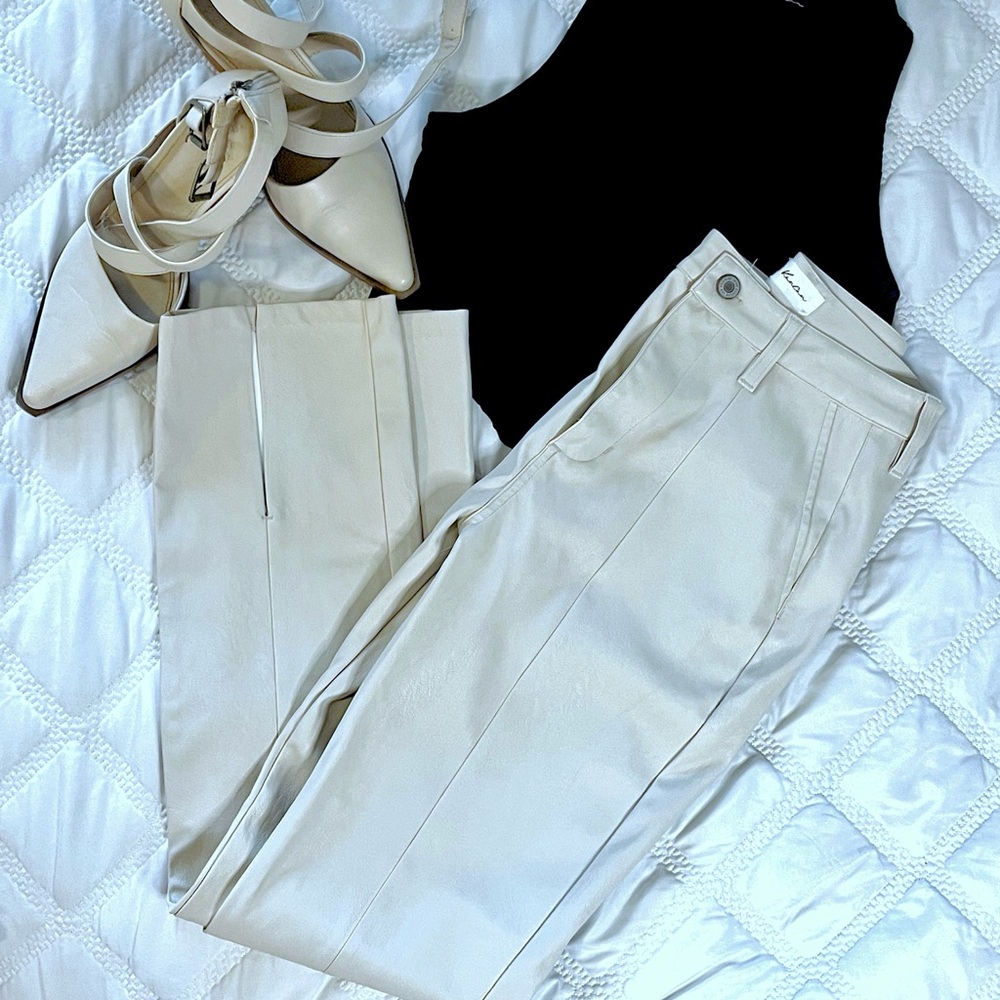 KanCan Cream Women's Trousers